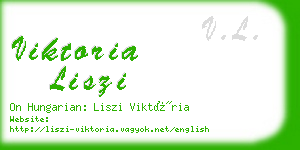 viktoria liszi business card